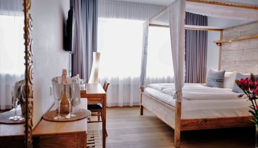 Double room at Eyja Guldsmeden Hotel in Iceland Reykjavik