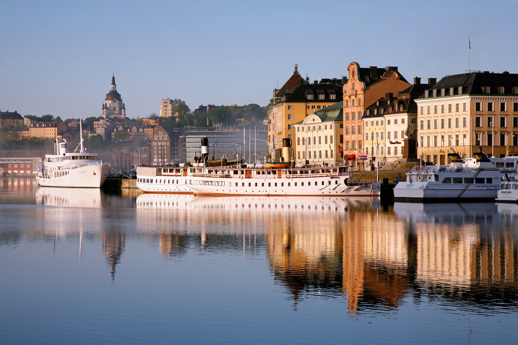 A view of Stockholm's old city, Sweden