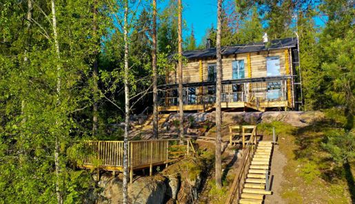 Villa Adele at Hawkhill Cottage Resort in Finland