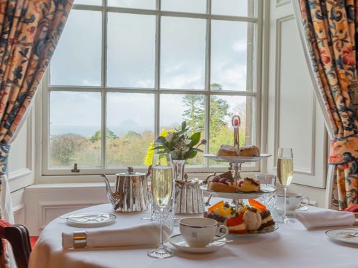 Afternoon Tea Glenapp Castle Scotland
