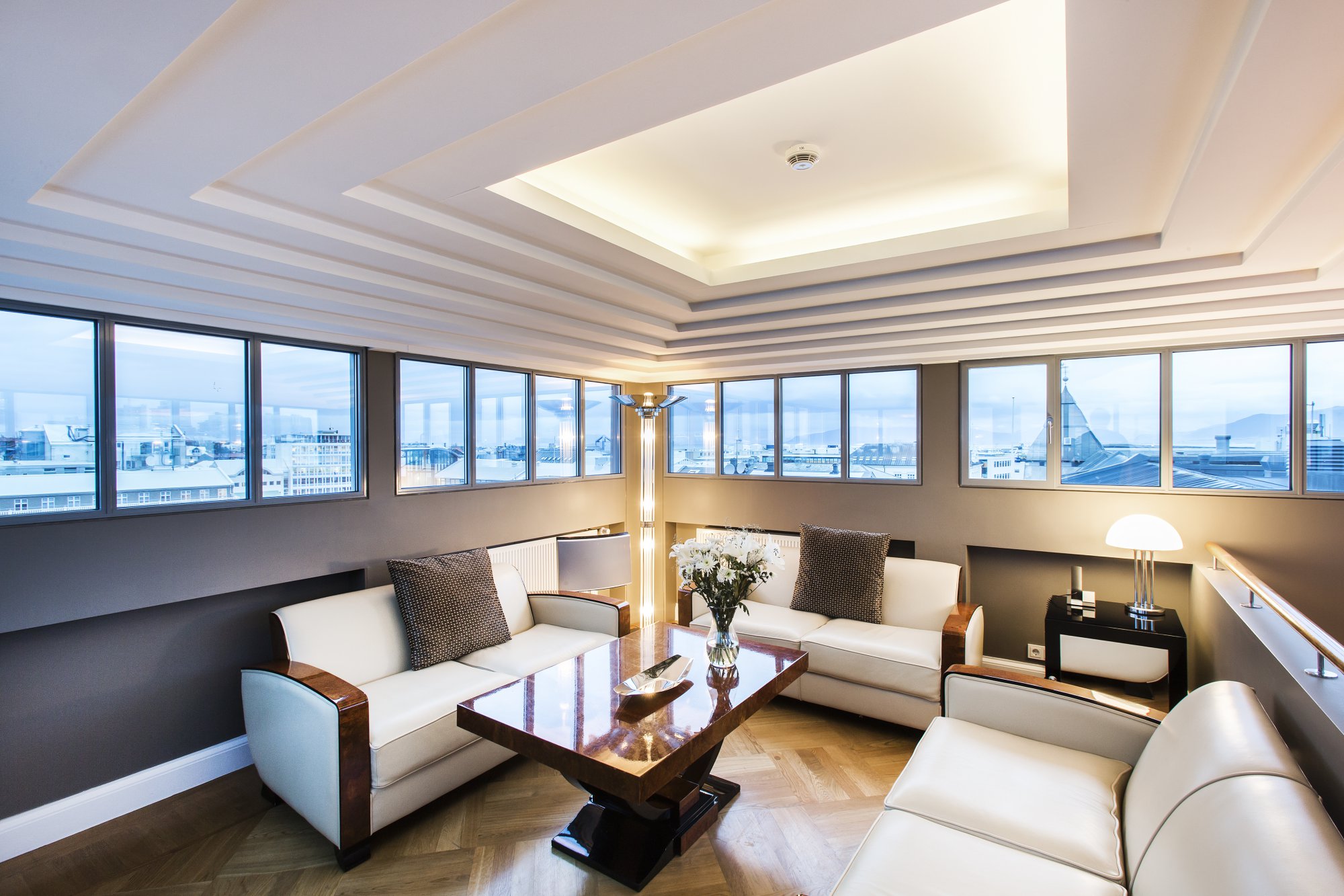 Tower suite at Hotel Borg in Iceland Reykjavik