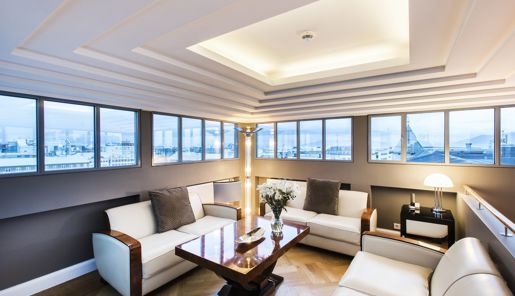 Tower suite at Hotel Borg in Iceland Reykjavik