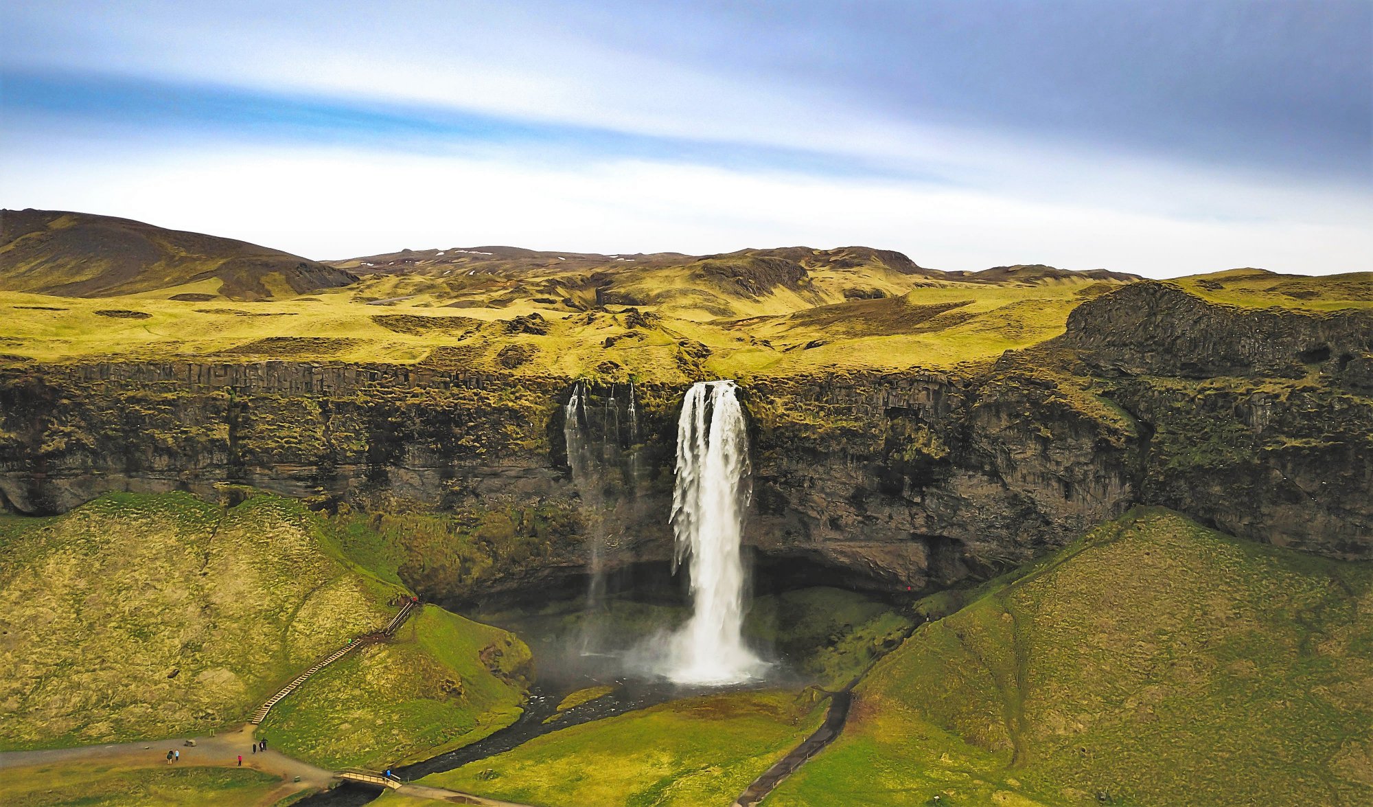 Waterfall in iceland