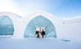 The world famous Ice Hotel in Swedish Lapland