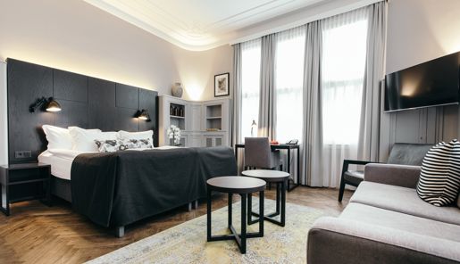 Double room at Apotek Hotel in Iceland Reykjavik