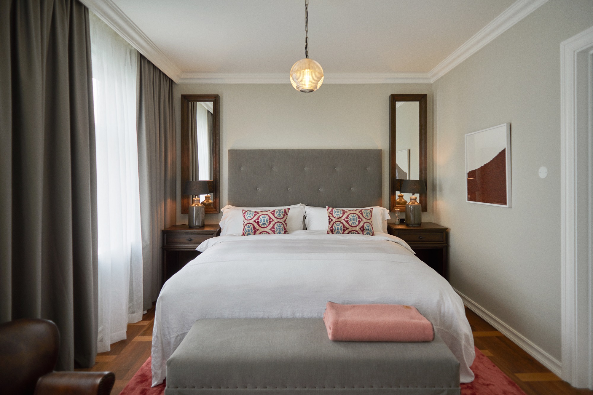 Double room at the Sand Hotel in Iceland Reykjavik