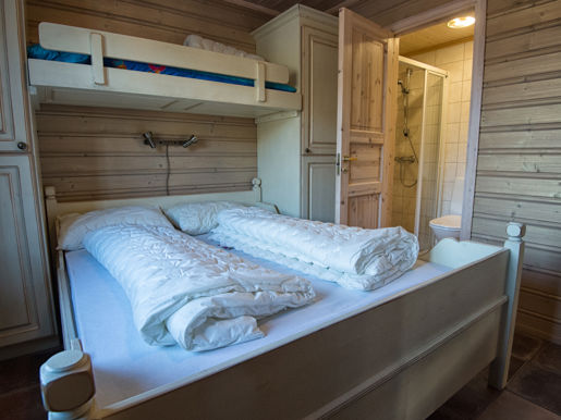 Bedroom In On Of Our Cabins. Photo By Ida Ask