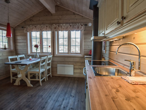 Kitchen In One Of Our Cabins. Photo By Ida Ask