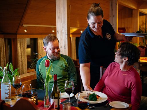 A La Carte Restaurant In The Main Lodge