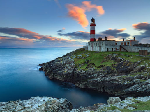 Alamy Images Eilean Gas Lighthouse HGC4H1