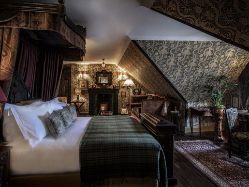 The Fife Arms, Braemar The Indian Suite, Royal Suite, Photo Credit Sim Canetty Clarke