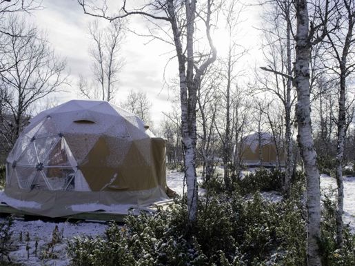 Domes Exterior Snow