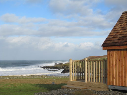 Hebridean Huts Exterior