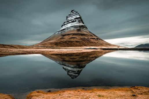 Snæfellsjökull Volcano in the Snaefellsnes peninsula in West Iceland