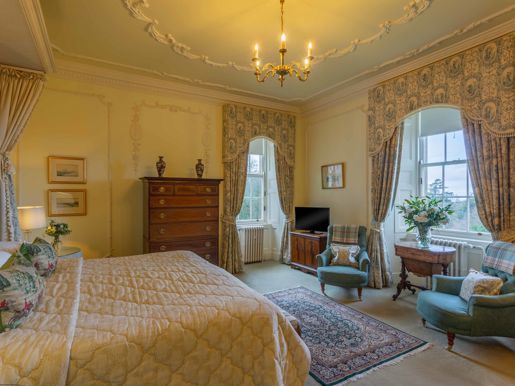 Countess Of Inchape Grand Sea View Suite 2 Glenapp Castle Scotland
