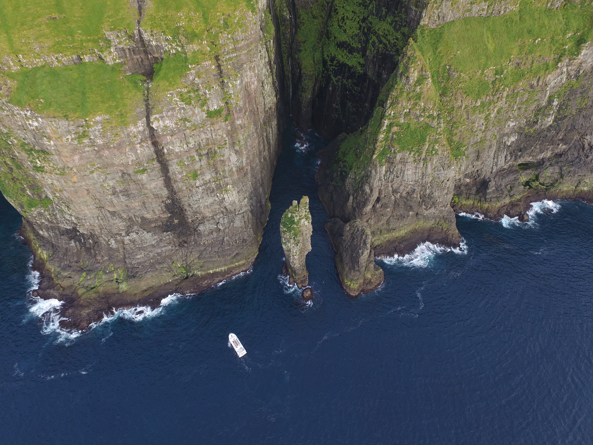 Vestmanna bird cliffs in the Faroe Islands