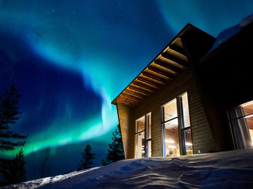 Auroras Above Living Room And Dining